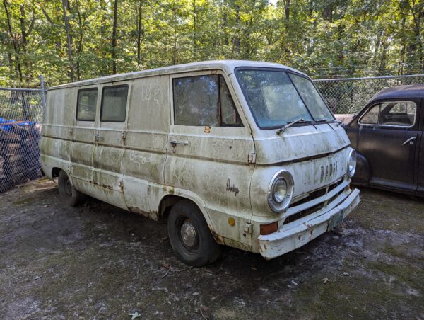 flat nose dodge a 100 panel van for sale at auction