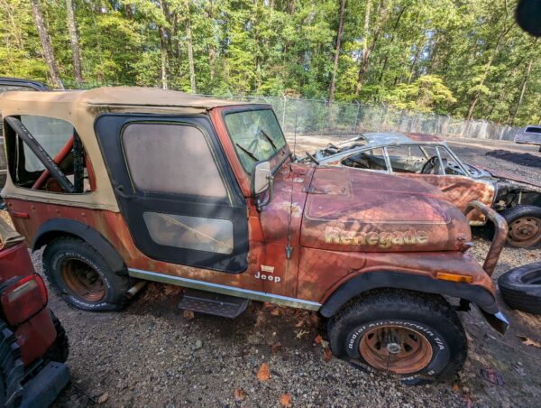 jeep wrangler renegate v8 for sale at auction in richmond