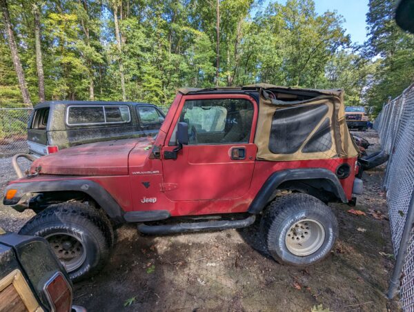 jeep tj you can bid on at auction