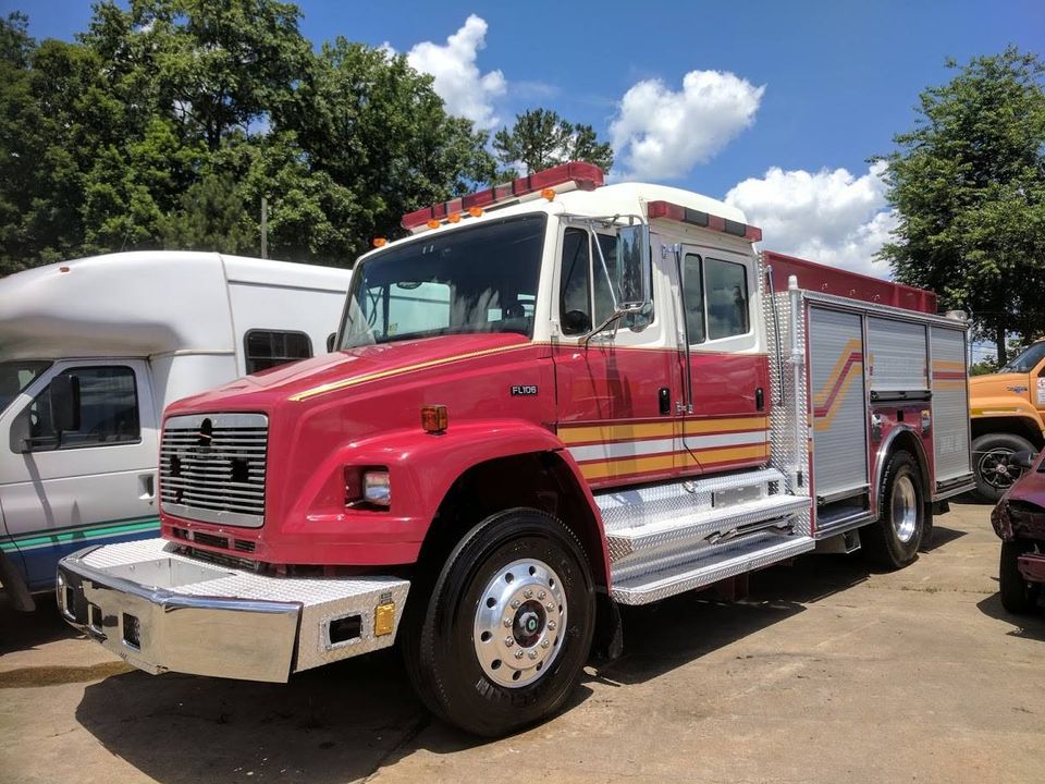 red fire truck for sale in richmond