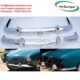 Volkswagen Karmann Ghia Euro style bumpers (1955 – 1966) by stainless steel new